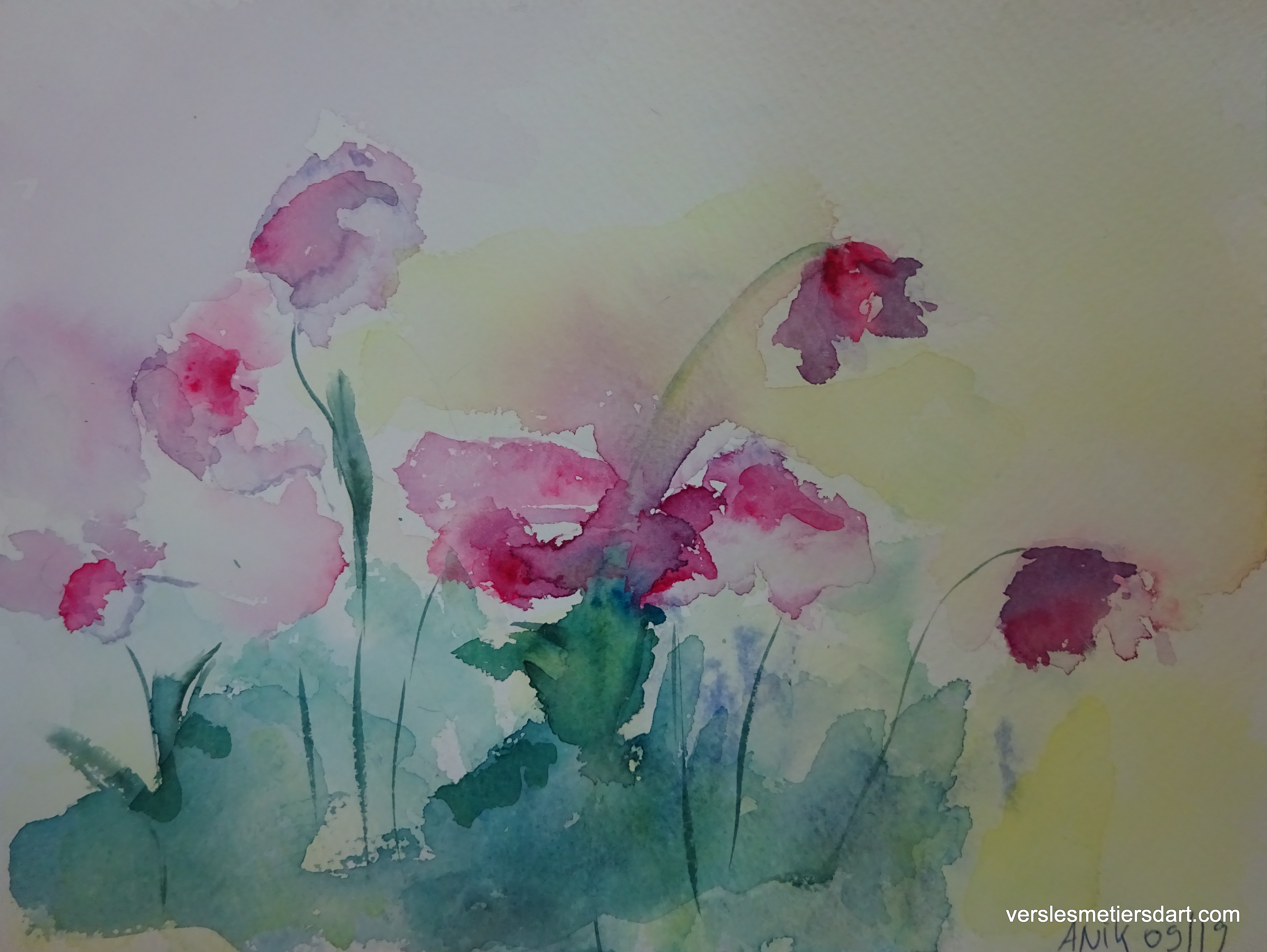 Aquarelle d'Annick